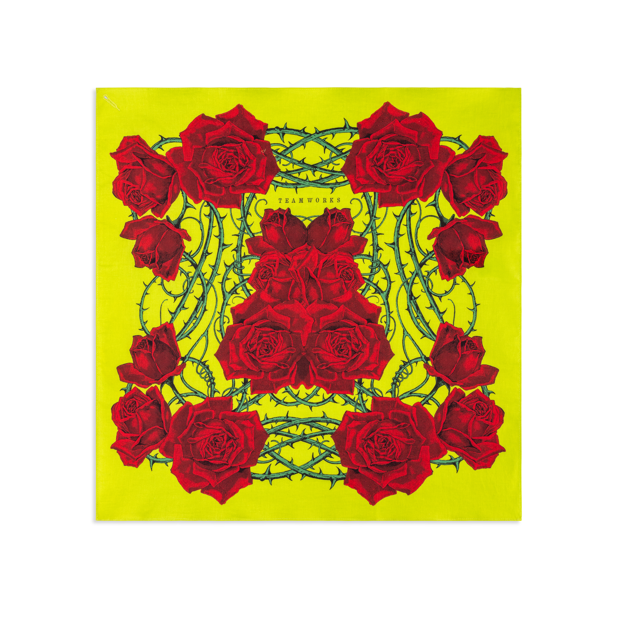 Rose Bandana - Chartreuse